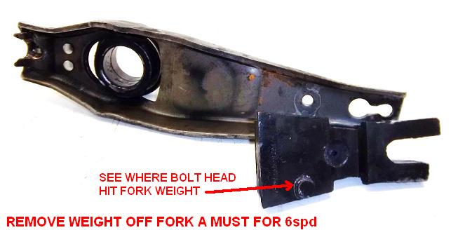 Remove Weight Off Fork A Must For 6spd